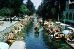 Xochimilco Park, floating islands, Chinapas, March 1967, 1960s, CBLV01P14_06