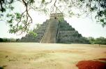 El Castillo, Pyramid, Chichen Itza, 1950s, CBMV01P04_02