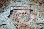 Carving, Stone, bar-Relief, Figure, Chichen Itza, CBMV01P12_15.1511