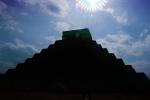 El Castillo, Pyramid, Chichen Itza, CBMV01P13_05