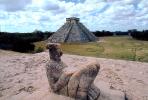 El Castillo, Pyramid, Chichen Itza, CBMV01P13_16.1041