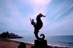 Seahorse Sculpture, Puerto Vallarta, CBMV02P09_12.0637