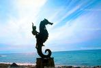 Seahorse Sculpture, Puerto Vallarta, CBMV02P09_13.1512