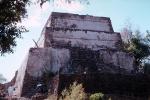 El Tepozteco, Temple to the Aztec god Tepoztecatl, a god of the alcoholic pulque beverage, Tepoztlan, Morelos, Mexico, CBMV03P03_02.0637