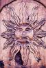 The Sun, Face, Door, wooden, wood, carved, Tepoztlan, Morelos, Mexico, CBMV03P04_13