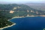 beach, hills, shoreline, shore, bay, trees, Acapulco, CBMV04P11_12