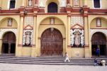 door, doorway, steps, San Crist?bal de las Casas, Chiapas, CBMV04P12_09