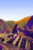 Machu Picchu, (Quechua: Machu Pikchu) ? "Old Mountain", landmark, pre-Columbian Inca site, CBPPCD1187_059B