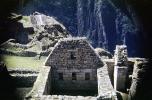 Machu Picchu, (Quechua: Machu Pikchu) ? "Old Mountain", landmark, pre-Columbian Inca site, CBPV01P05_14