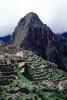 Machu Picchu, (Quechua: Machu Pikchu) ? "Old Mountain", landmark, CBPV01P06_17