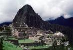 Machu Picchu, (Quechua: Machu Pikchu) ? "Old Mountain", landmark, CBPV01P06_18