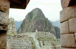 Machu Picchu, (Quechua: Machu Pikchu) ? "Old Mountain", landmark, CBPV01P07_14