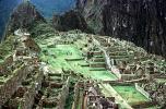 Machu Picchu, (Quechua: Machu Pikchu) ? "Old Mountain", landmark, CBPV01P11_16