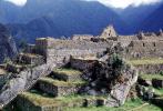 Machu Picchu, (Quechua: Machu Pikchu) ? "Old Mountain", landmark, pre-Columbian Inca site, CBPV01P15_15