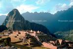 Machu Picchu, (Quechua: Machu Pikchu) Ð "Old Mountain", landmark, pre-Columbian Inca site, CBPV02P01_01.0638