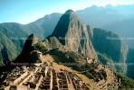 Machu Picchu, (Quechua: Machu Pikchu) Ð "Old Mountain", landmark, pre-Columbian Inca site, CBPV02P01_02.0638