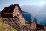 Machu Picchu, (Quechua: Machu Pikchu) ? "Old Mountain", landmark, pre-Columbian Inca site, CBPV02P01_07.1514
