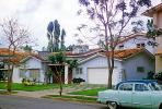 single story house, Building, home, single family dwelling unit, residence, cars, Caracas, Venezuela, 1950s, CBVV01P01_08