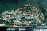 Homes, hillside, buildings, crane, La Guaira, Maiquetia, Venezuela, CBVV01P03_14