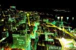 Streets, Buildings, skyline, cityscape, Nighttime, night, Vancouver, CCBV01P02_17.0639