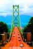 Lions Gate Bridge, First Narrows Bridge, Vancouver, Highways 99 and 1A, suspension bridge