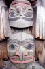 Totem Pole Faces, Thunderbird Park, Victoria, CCBV01P13_03