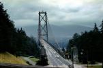 Lions Gate Bridge, Suspension Bridge, West Vancouver, First Narrows Bridge, Highway 99/1A, Vancouver, CCBV02P11_17