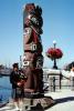 Totem Pole, Bagpipe Player, Victoria, CCBV02P15_05