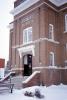 Court House, Brick Building, Snow, Steps, Stairs, Bench, 1916, 1950s, CCMV01P02_02