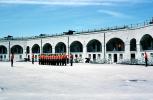 Guards, Soldiers, Standing in Attention, Cannons, Artillery, gun, Old Fort Henry, Kingston, June 1989, CCOV01P08_07
