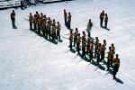 Guards, Soldiers, Standing, Rifles, Bayonets, Old Fort Henry, Kingston, June 1989, CCOV01P08_08