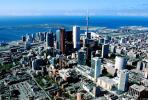 Toronto Cityscape Aerial, Skyline, Buildings, CCOV02P03_05