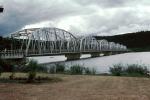 Nisutlin Bay Bridge, Alaska Highway, Truss Bridge, River, CCYV01P03_12