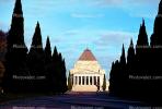 Melbourne War Memorial, Pyramid Building, Shrine of Remembrance, famous landmark