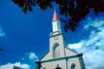 Catholic Church, Steeple, Papeete, CDPV01P01_07.0641