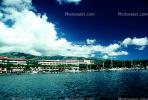 Shops, Buildings, Coastline, boats, Papeete, CDPV01P01_12