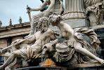 detail of Pallas Athene Fountain, Vienna, CEAV01P02_06.1516
