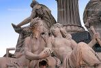 detail of Pallas Athene Fountain, Vienna, CEAV01P02_17.1516