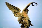 Golden Angel Statue, statuary, art, artform, Vienna, CEAV01P04_19.1516