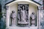 Pope, Statue, figures, pontiff, Salzburg