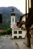 Church, Cathedral, Building, Road, Tower, Salzkammergut, CEAV01P13_13