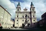 Salzburg Cathedral, Roman Catholic, building, statue