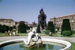 Water Fountain, aquatics, Maria Theresa Monument, Castle, royalty, walkway, path, building, Schšnbrunn Palace, Vienna, landmark, CEAV02P03_01