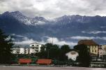 Mountains, City, Town, Alps, Innsbruck, CEAV02P03_17