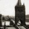 Charles Bridge, Vltava River, Prague, Bridge Tower, 1890's, CECV01P01_01