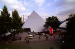 glass pyramid at Julius Fucik Park of Culture and Recreation