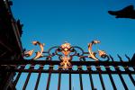 Ornate Gate, Wrought Iron, decorative, Hradcany Castle, Prague, Ironwork, metalwork, CECV01P10_06.0643