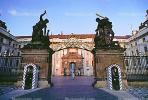 Entrance Gate, Mathais Gate (back), Soldier, Guard, Guardhouse, Hradcany, Castle Prague, CECV01P11_05
