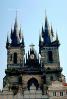 Kostel panny marie pred tynem (Tyn Church), Old Town Square, Prague, CECV01P14_12.1516