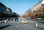 View of Wenceslas Square in Prague, Czech Republic, 1991, CECV01P15_19.1516